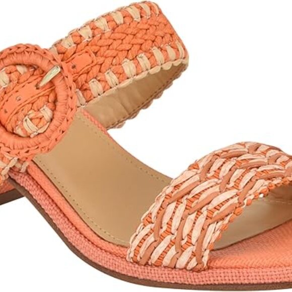 Nine West Emerey Woven Slide Sandals - Picture 5 of 5